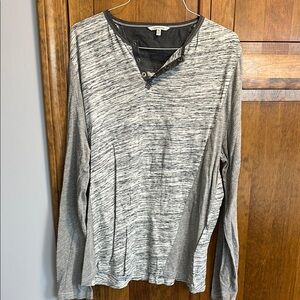 Gray Long Sleeve Men’s Top